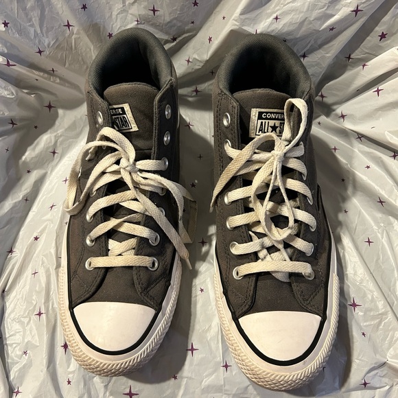 Converse Other - Gently used grey Chuck Taylor Converse All Star High Top. Unisex. Size 9.5.